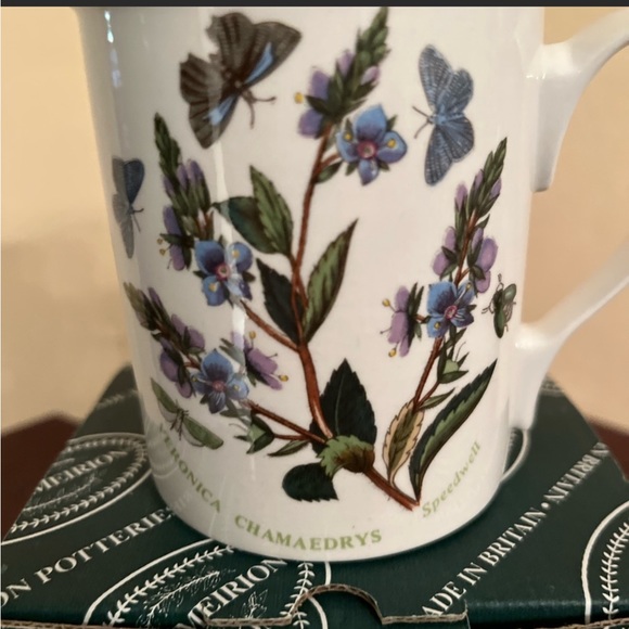 608. NWT VINTAGE PORTMEIRION BOTANIC GARDEN 1997 SPEEDWELL MUG - Picture 4 of 6